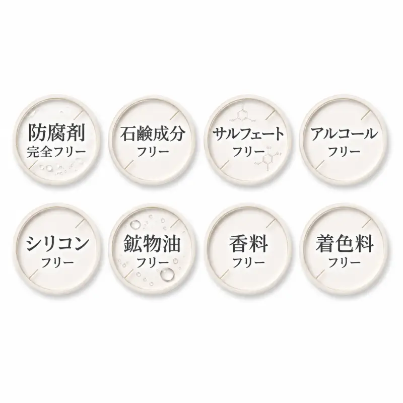 完全防腐剤フリー