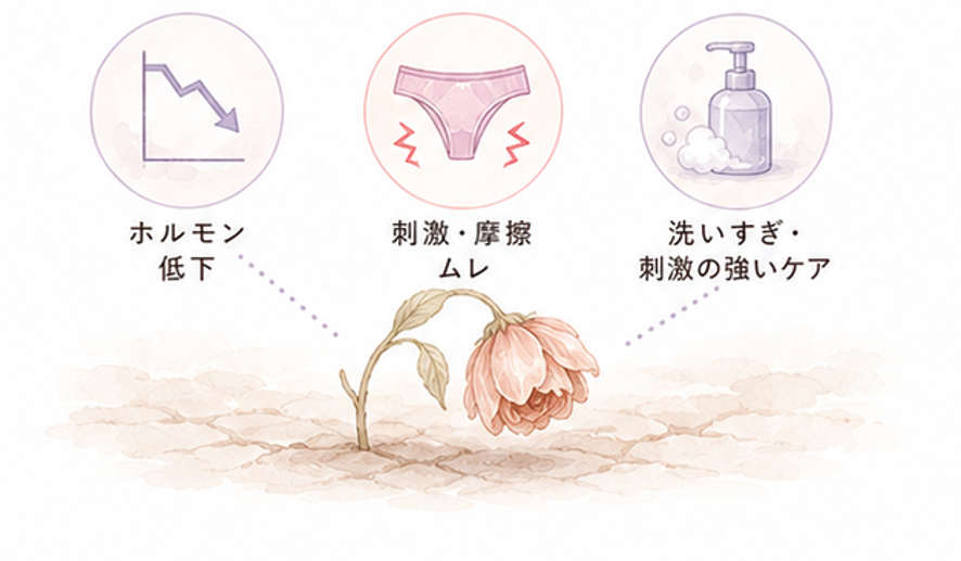 更年期のデリケートゾーン