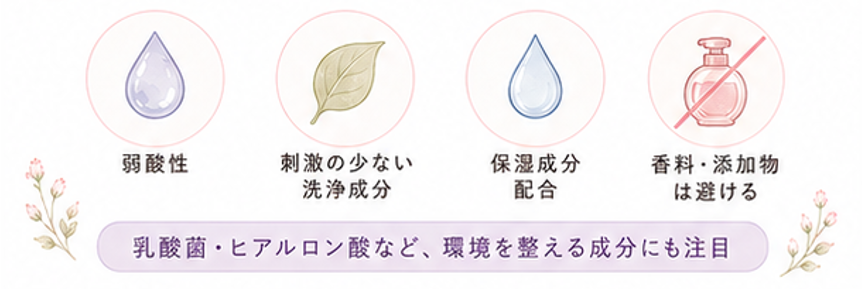 デリケートゾーンの環境を整える